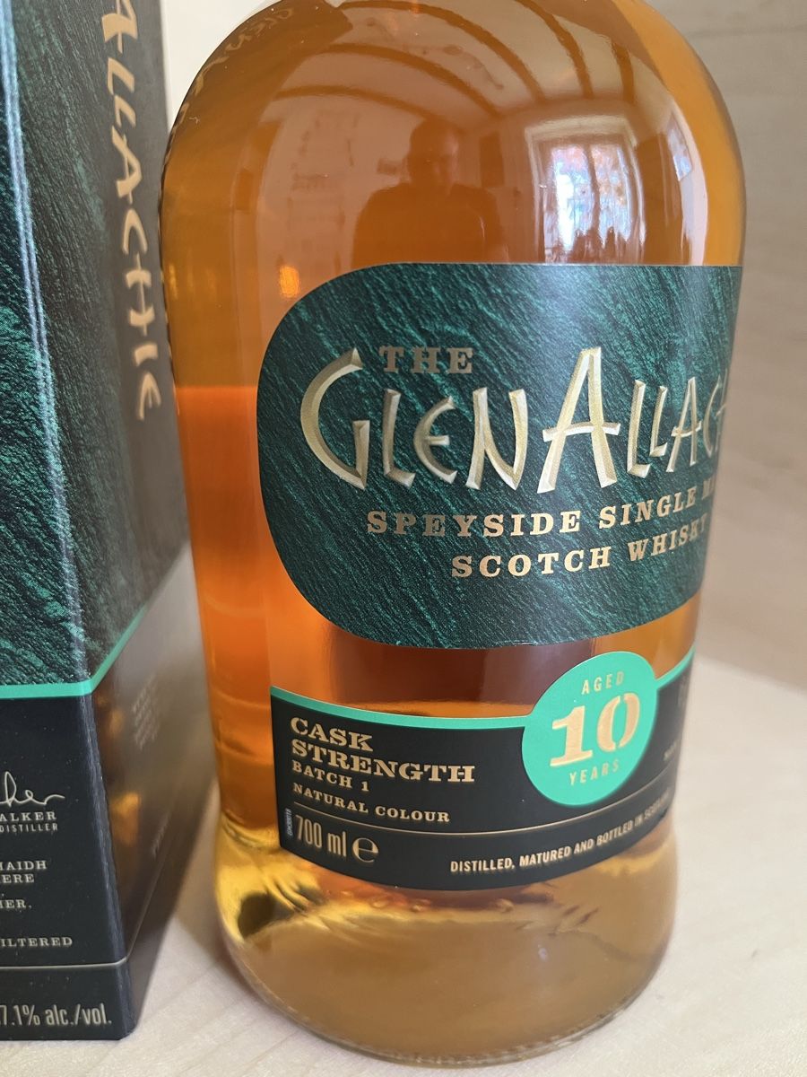 Spirituosen: GlenAllachie 10 Jahre Cask Strength Batch 1 – Neu und originalverpackt aus Tann von Dragonking81 1