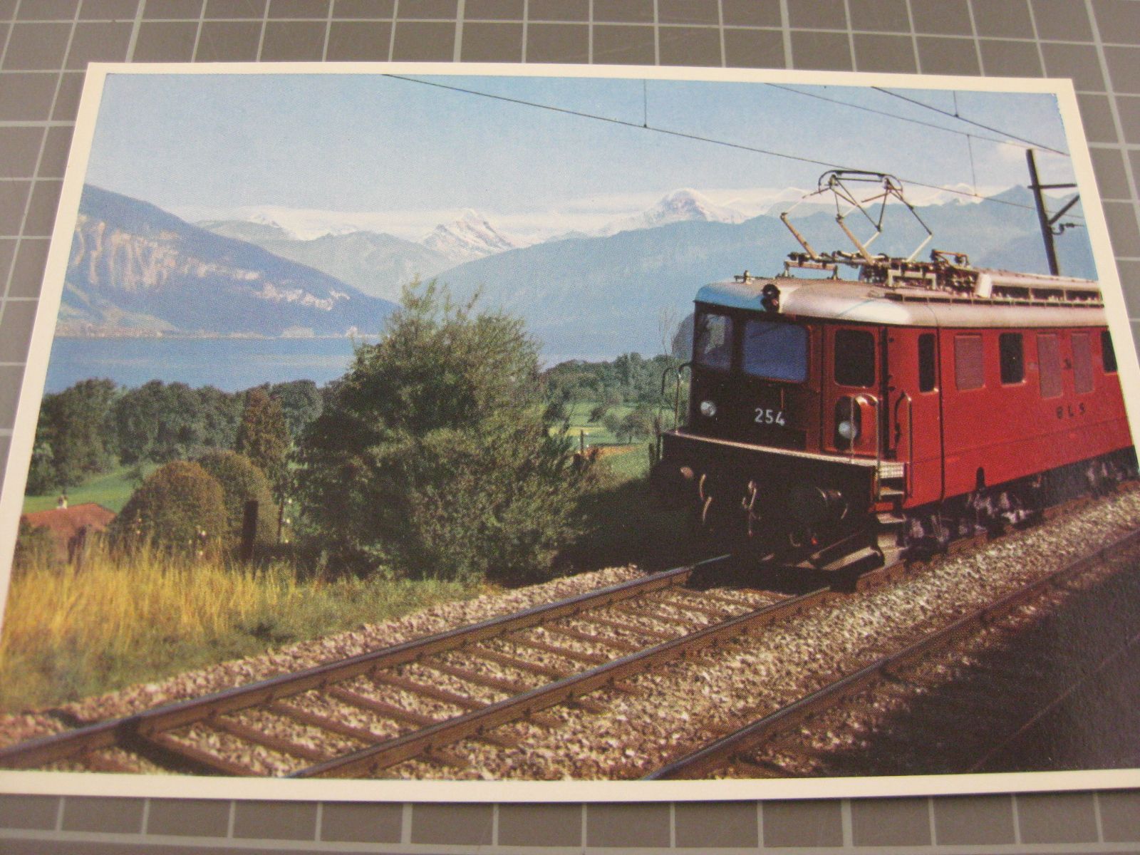 Cartoline postali: Thunersee mit BLS Zug – Usato da Malters venduto da Marosko