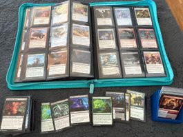 Magic The Gathering Karten Sammlung im Ordner gebraucht 500+