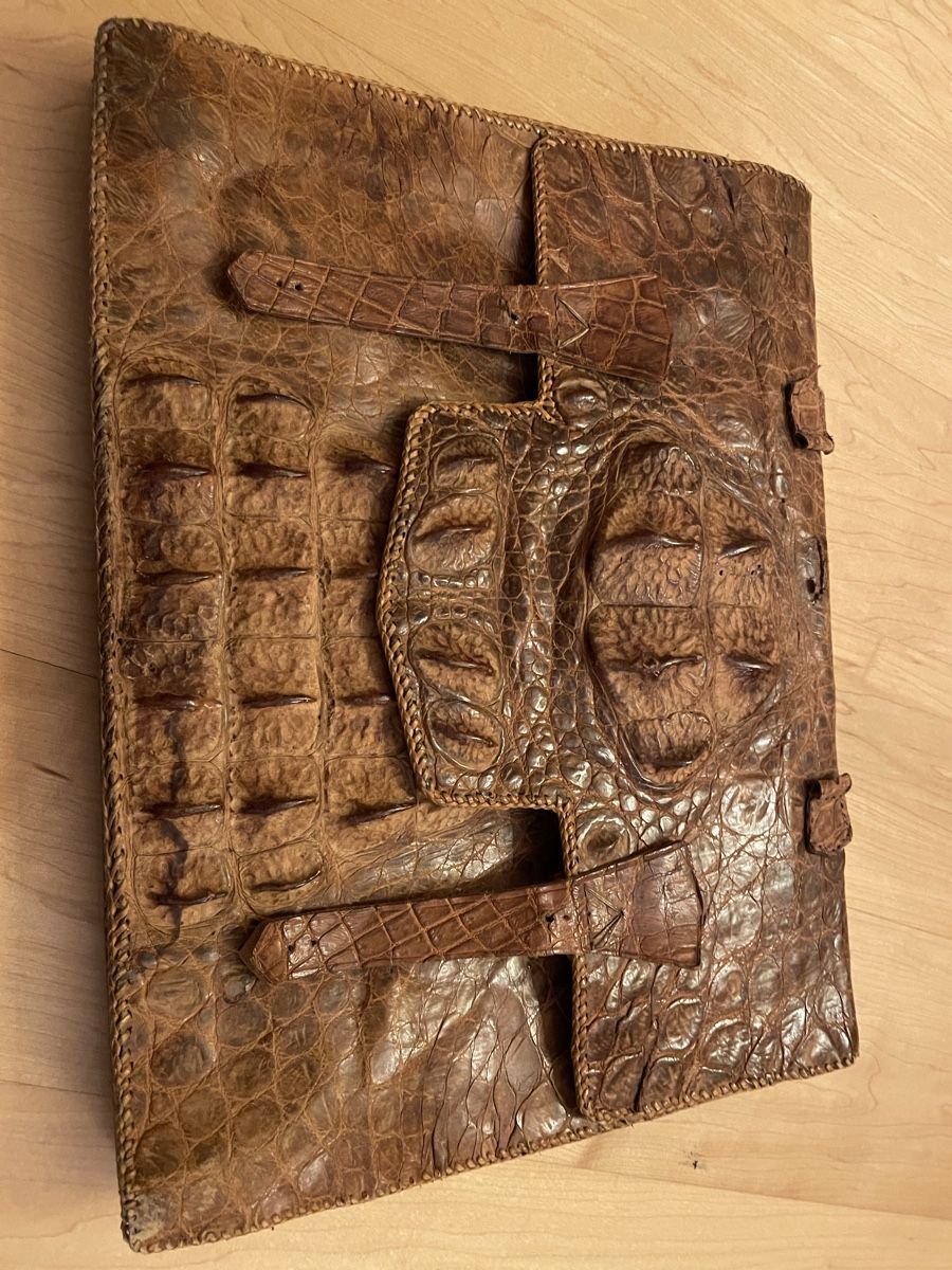 Taschen: Vintage Genuine Crocodile Leather bag – Gebraucht aus Waedenswil von