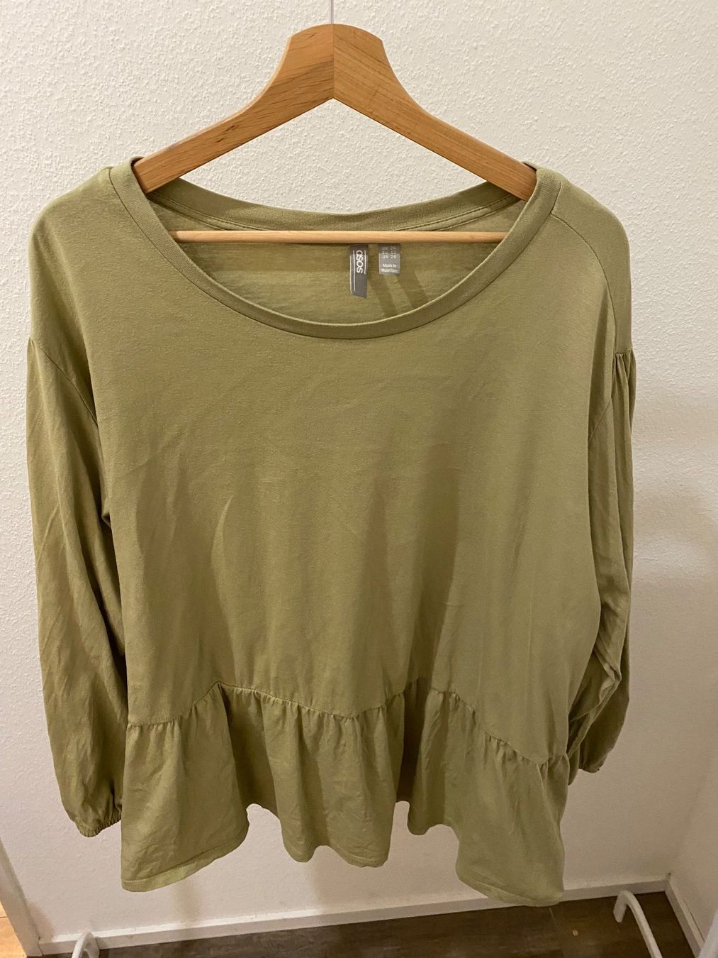 Asos Maglioni & Felpe: Asos Pullover / Langarm-Oberteil Baumwolle hellgrün Gr. 52 – Usato da Pratteln venduto da a23_j2gs 1
