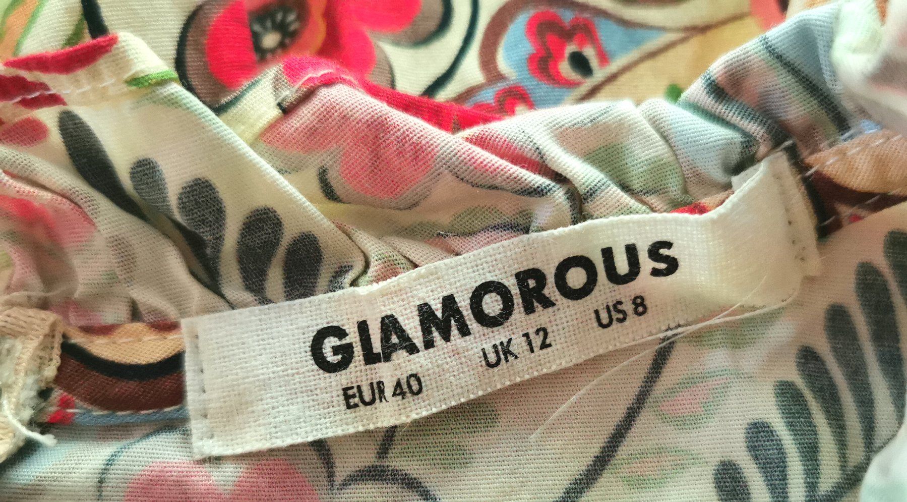 Camicette: Glamorous florale Bluse Gr. 40 – Usato da gachnang venduto da tibus1 3