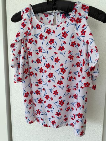 Tommy Hilfiger Sommer Bluse, Grösse M, Blumenmuster