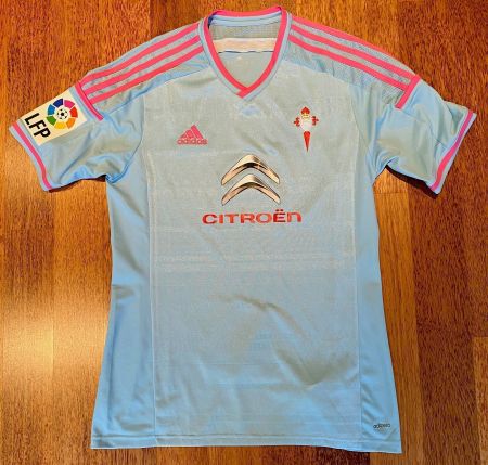 Celta Vigo home Shirt - Saison 2014/15 - Citroen