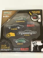 Greenlight Hollywood Steve Mcqueen Bullitt Set 1/64