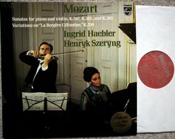 Mozart Szeryng Haebler  Sonatas For Piano And Violin RARE LP