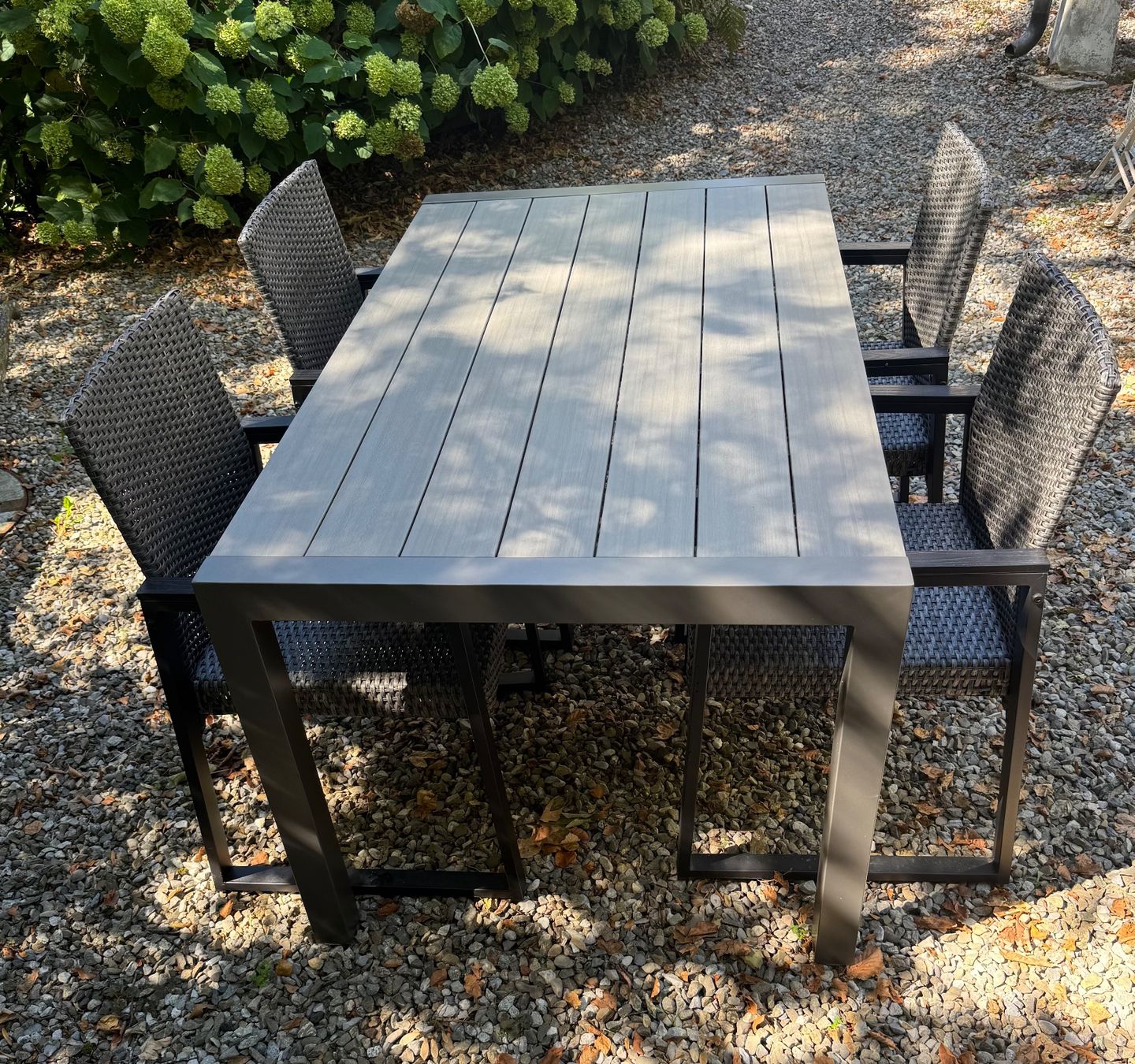 Tischset: Gartentisch mit 4 Stühlen – Gebraucht aus Rohr b. Olten von andi_5454