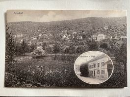 Alte Ansichtskarte Arisdorf Gasthaus z. Stab, um 1910