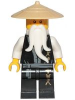 njo0495 Wu Sensei - Legacy, Black Robe | Lego