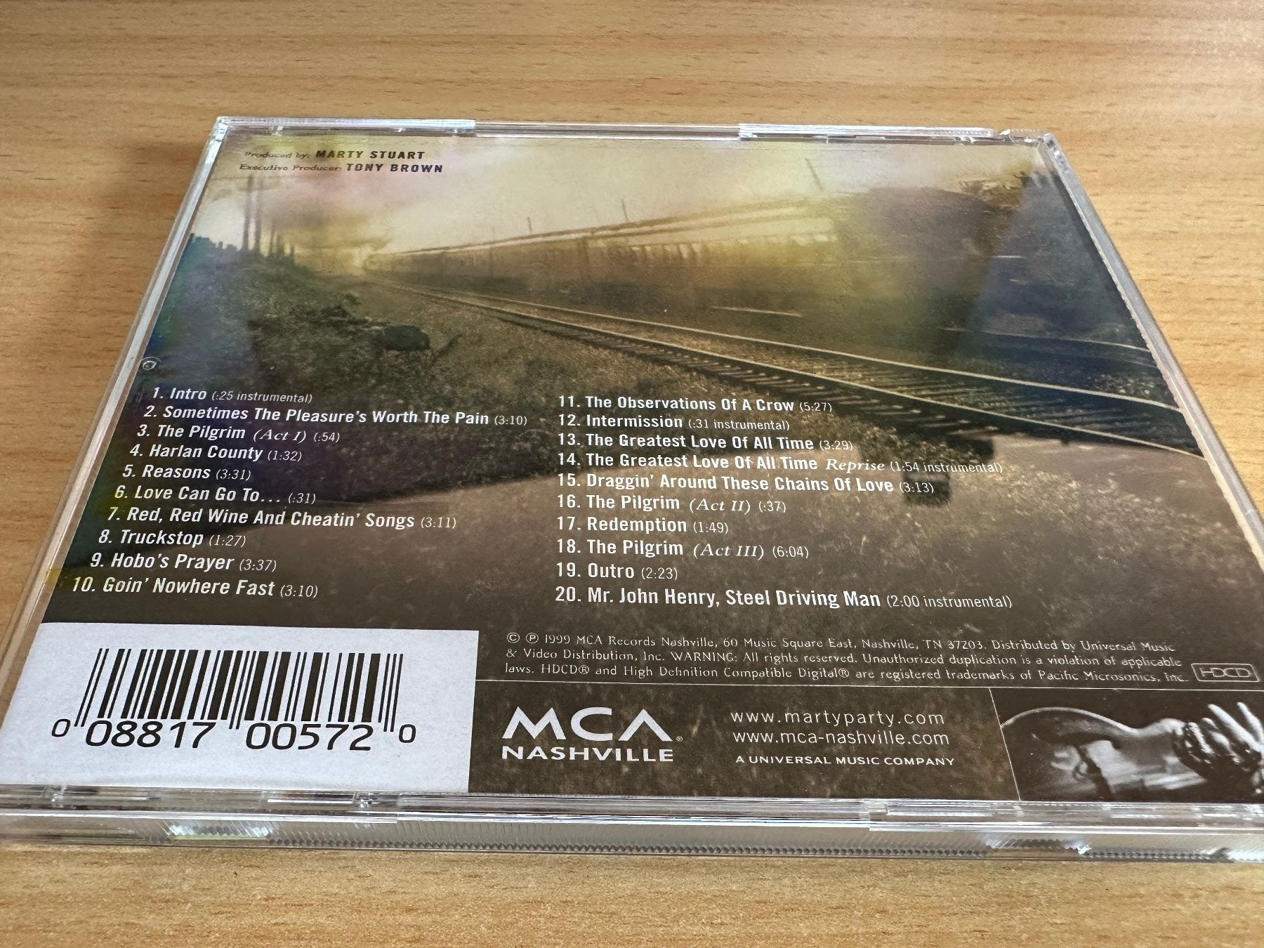 CD: Marty Stuart – The Pilgrim – Usato da Rikon im Tösstal venduto da Alpenmutz 1