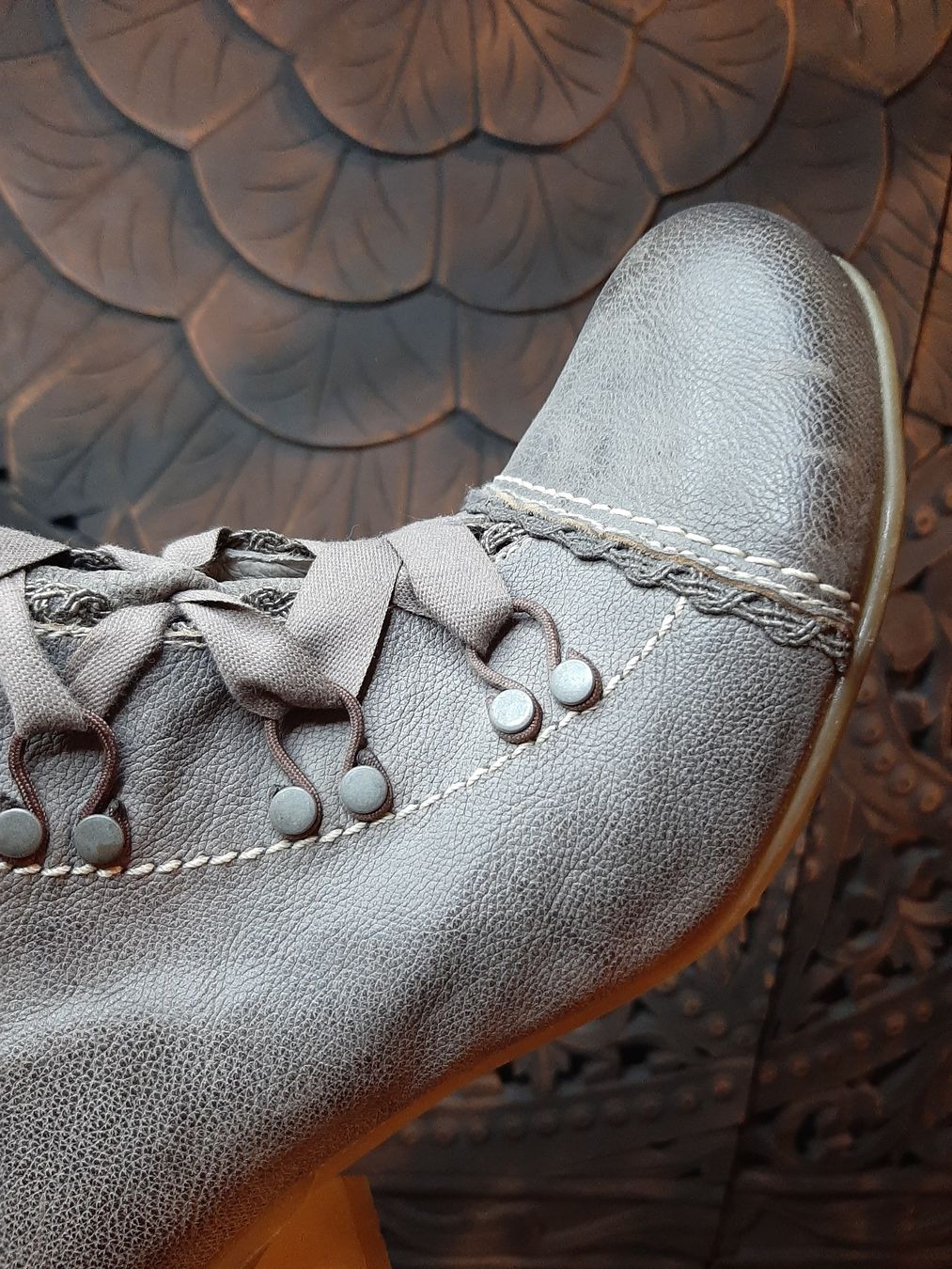 Scarpe da donna: wunderschöne BRAKO Stiefel braungrau 38 – Usato da Bern venduto da Preloved.Nile.4.Sale 9