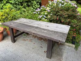 Gartentisch, massivholz