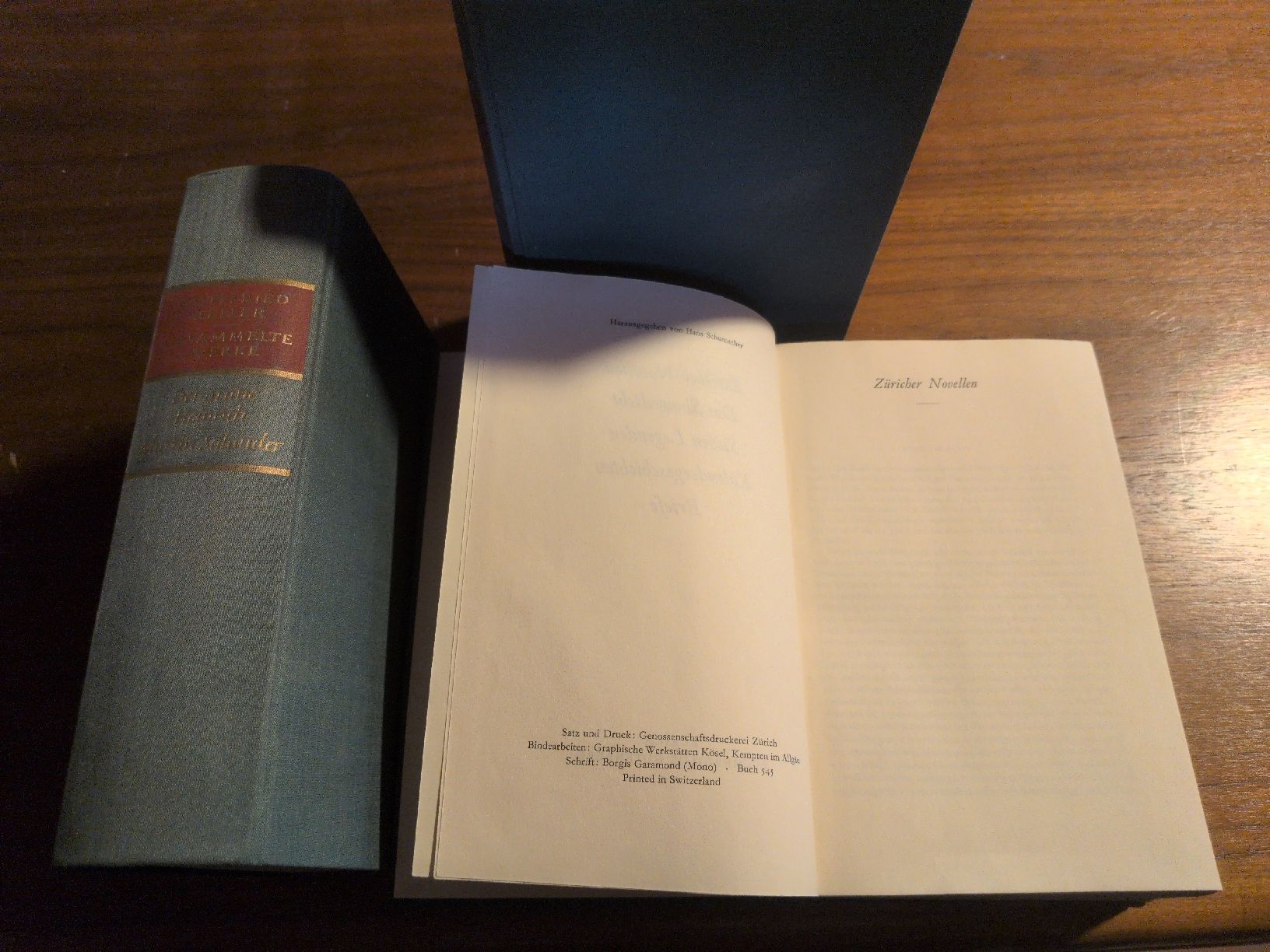 Libri: Gotfried Keller Gessamelte Werke – Usato da Eichberg venduto da san_5grt 1