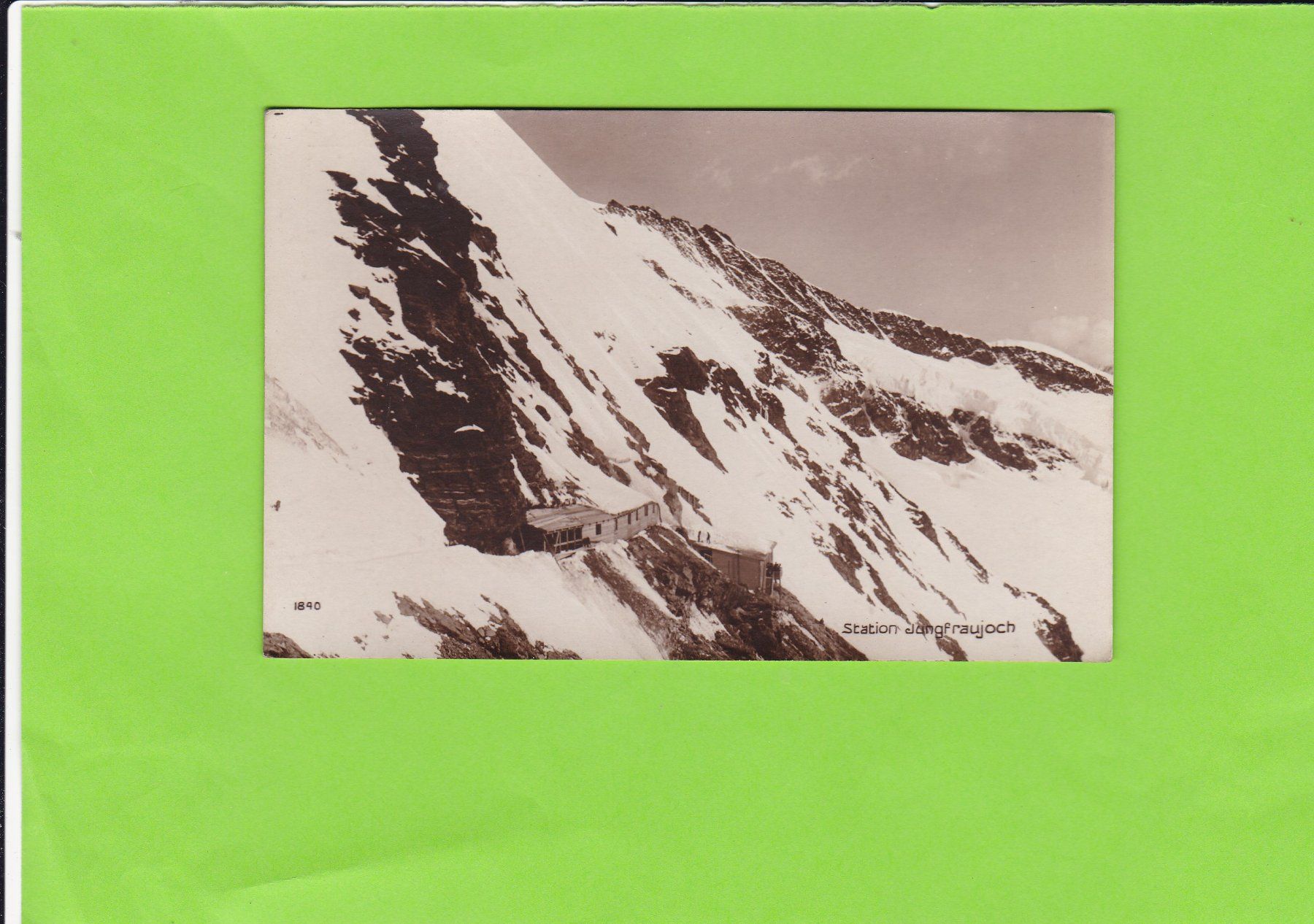 Cartoline postali: Station Jungfraujoch – Usato da St. Peterzell venduto da neckertal