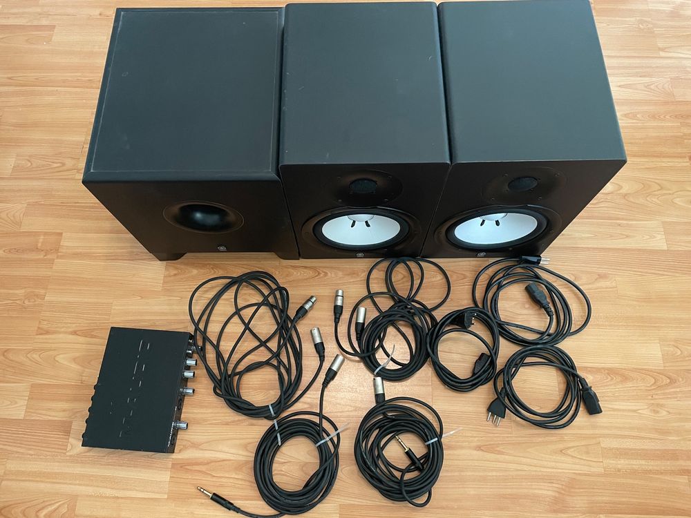 Yamaha Studiomonitor HS80M mit Subwoofer Kaufen auf Ricardo