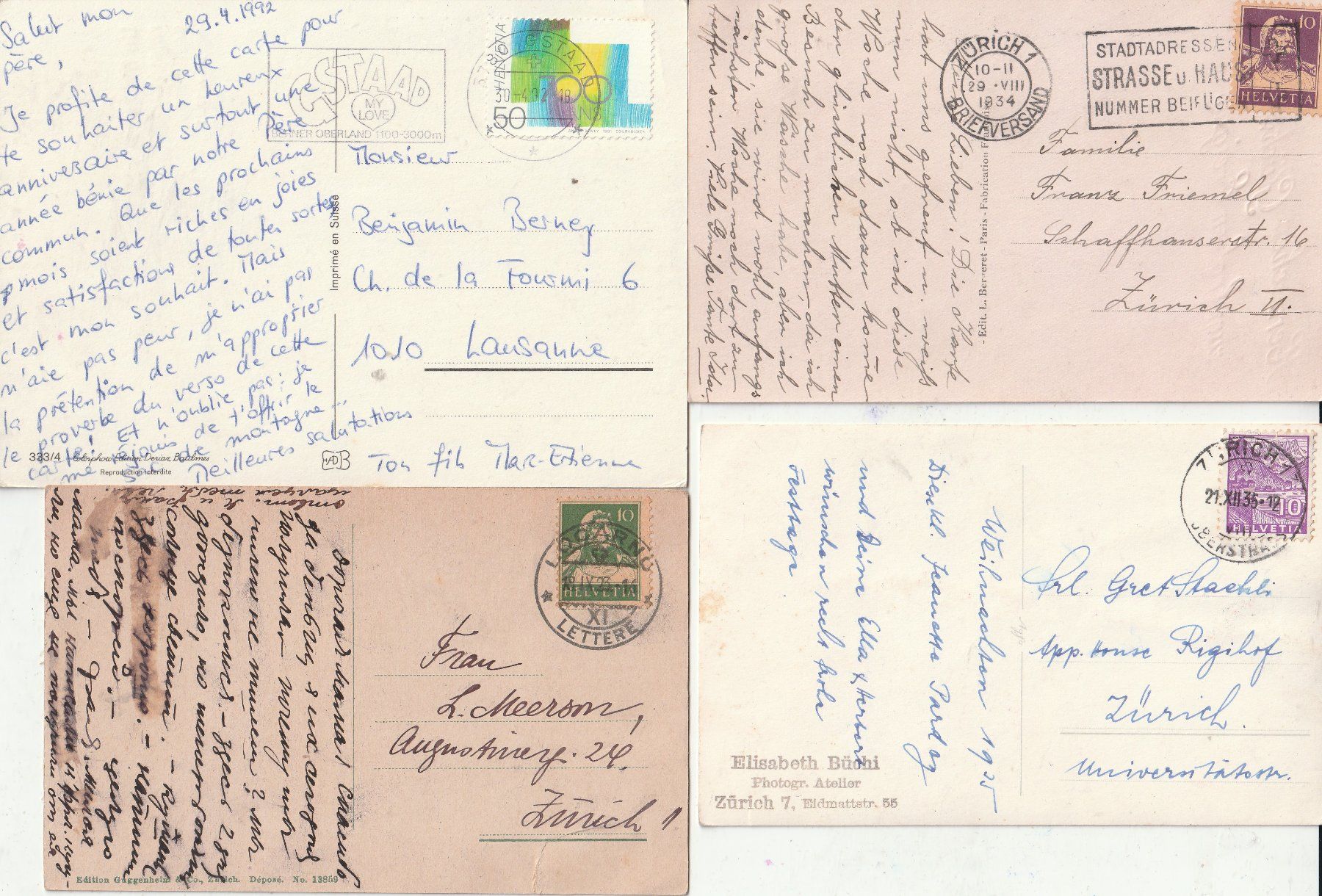 Cartoline postali: 20  Diverse Karten – Usato da Lumbrein venduto da made02 9