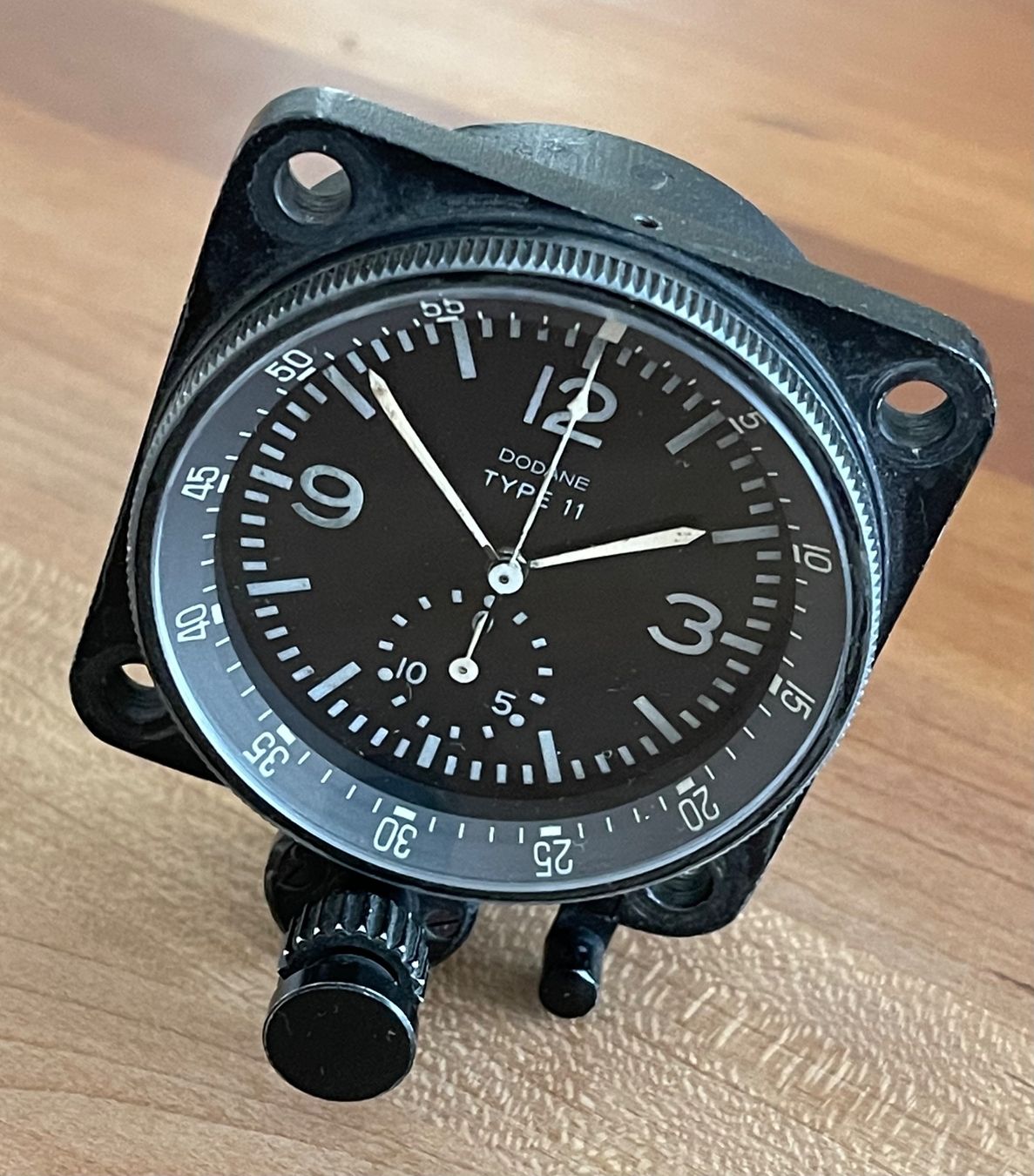 Orologi: Dodane Type 11 Chronograph Borduhr Valjoux 551 restauriert – Usato da Embrach venduto da Canderau 3