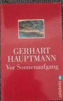 Gerhart Hauptmann - Vor Sonnenaufgang - Top Zustand!