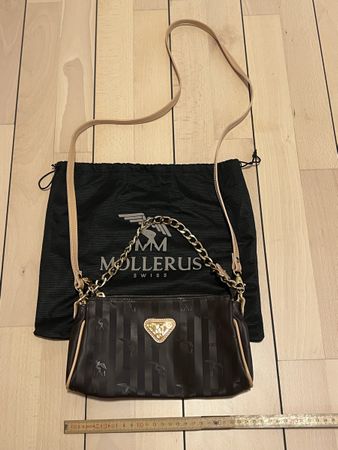 Maison Mollerus Handtasche/kleine Umhängetasche mit Kette