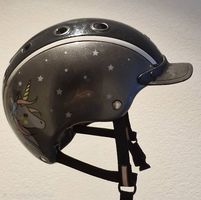 Reithelm NORI Einhorn schwarz/grau