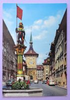Bern, Zähringenbrunnen mit Zeitglockenturm