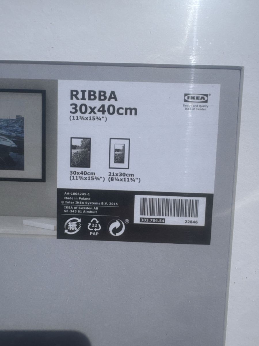 Cornici: IKEA RIBBA Bilderrahmen 30x40cm - 10 Stück – Nuovo e nell'imballaggio originale da scuol venduto da Romanlocher 1