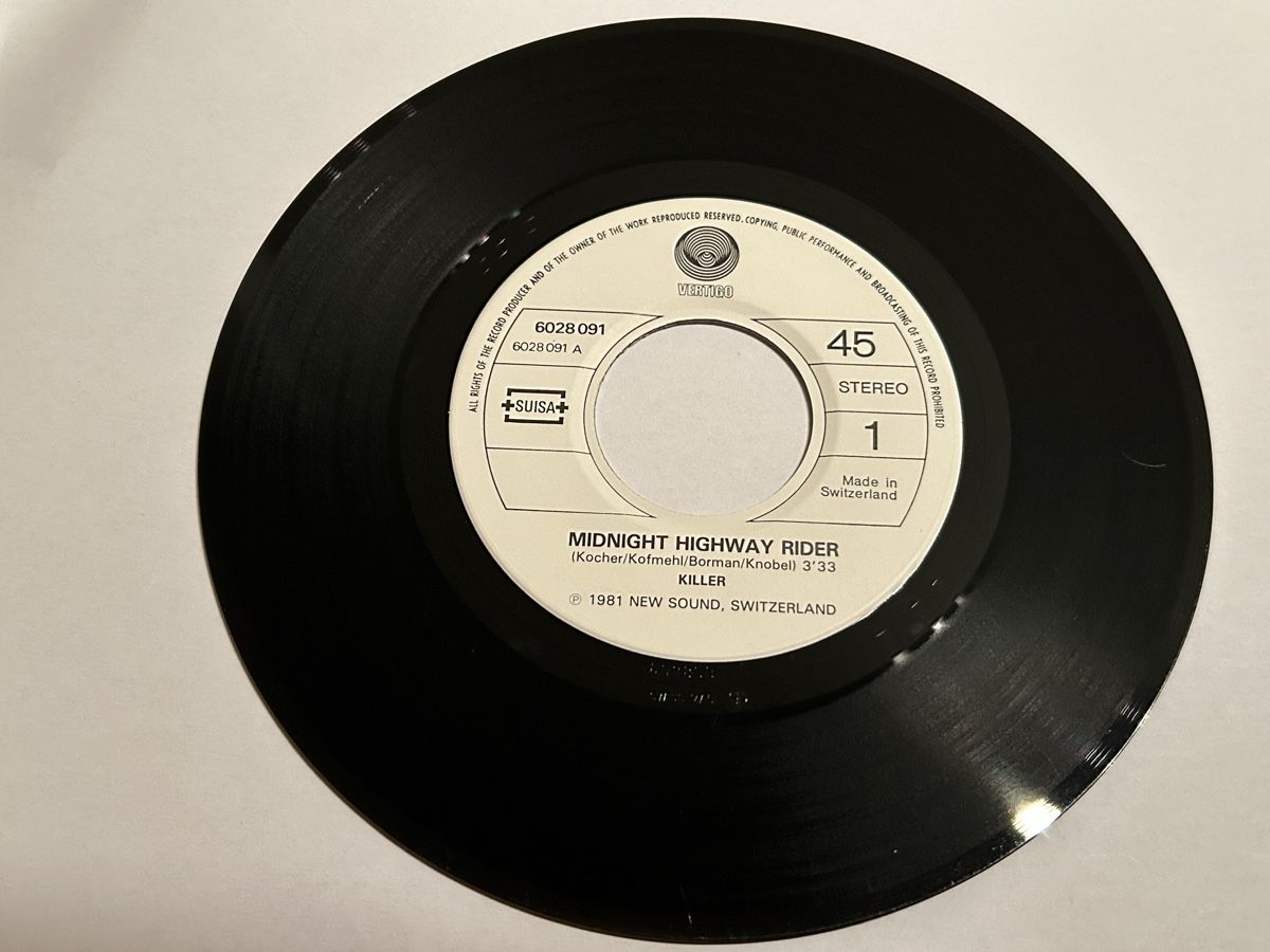 Schallplatten: Killer. 1981. CH - Hard Rock. Top Zustand – Gebraucht aus Faulensee von Mizuno06 1