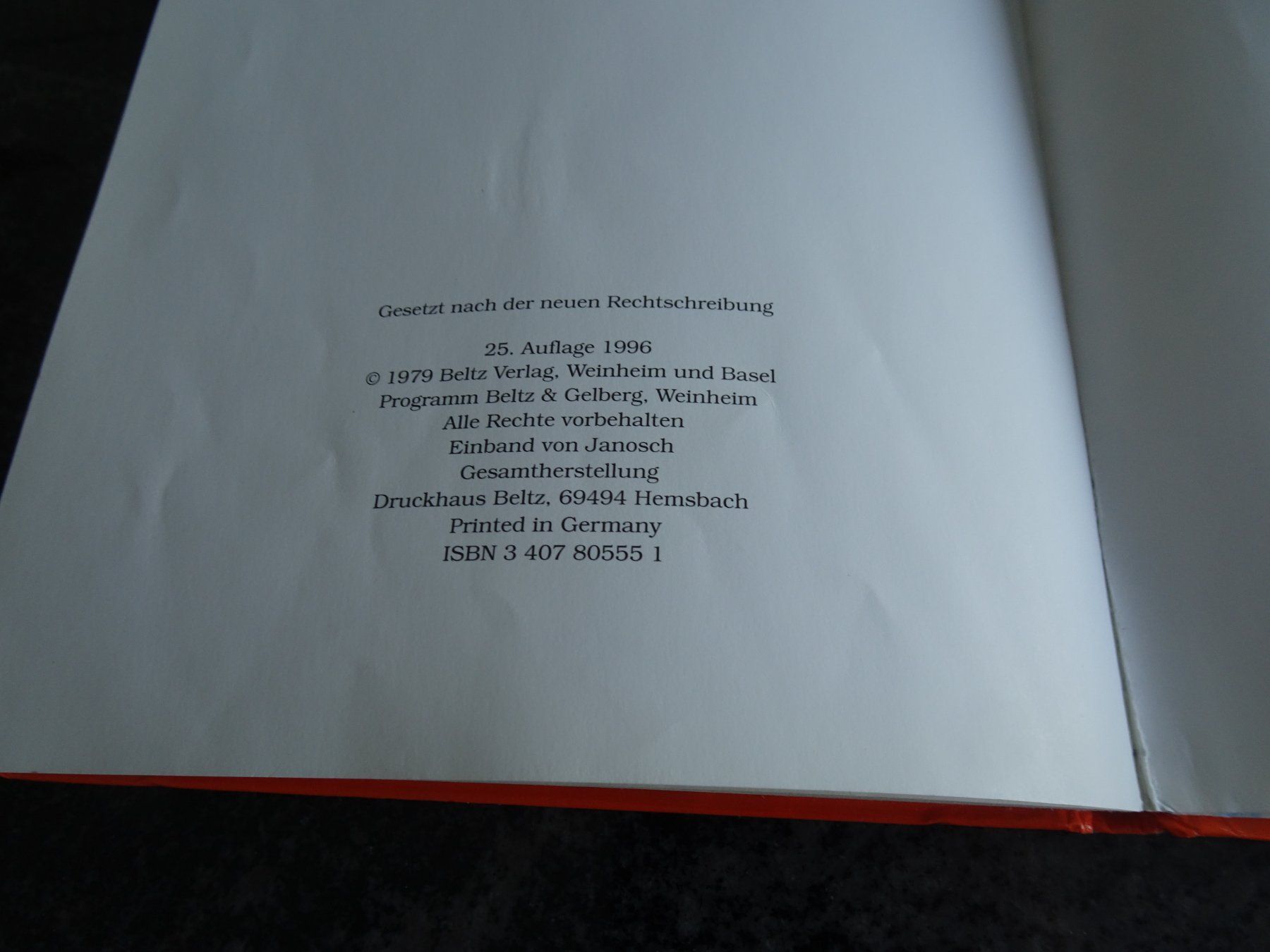 Libri: Bilderbuch  Janosch  "Komm, wir finden einen Schatz" – Usato da Zürich venduto da Roulet 2