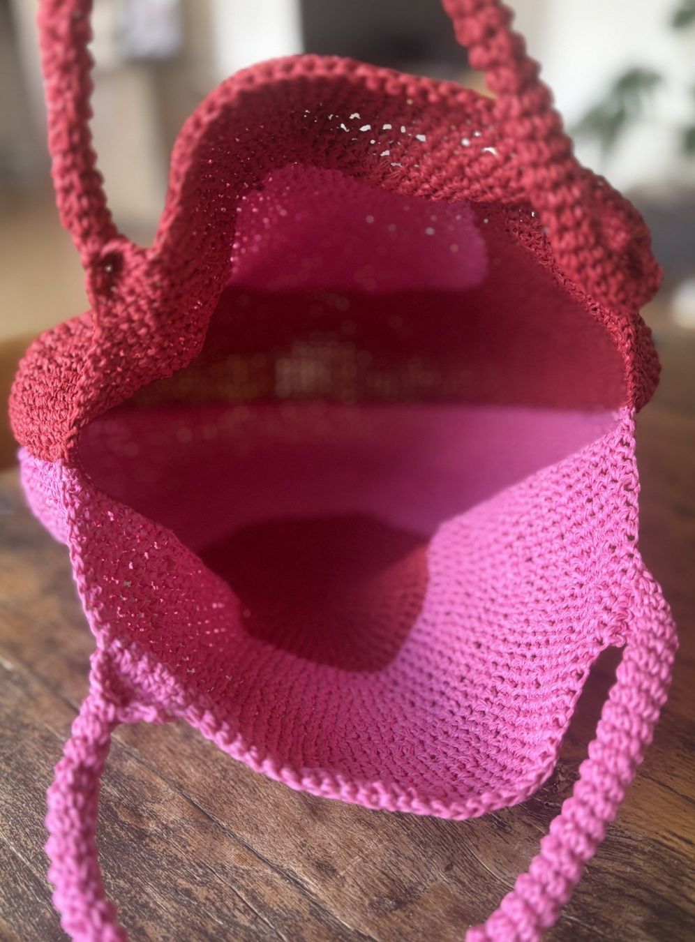 Borse da donna: RAFIA-BAG EN CROCHET HANDMADE! PIÈCE UNIQUE – Nuovo e nell'imballaggio originale da Locarno venduto da NicoNion 4