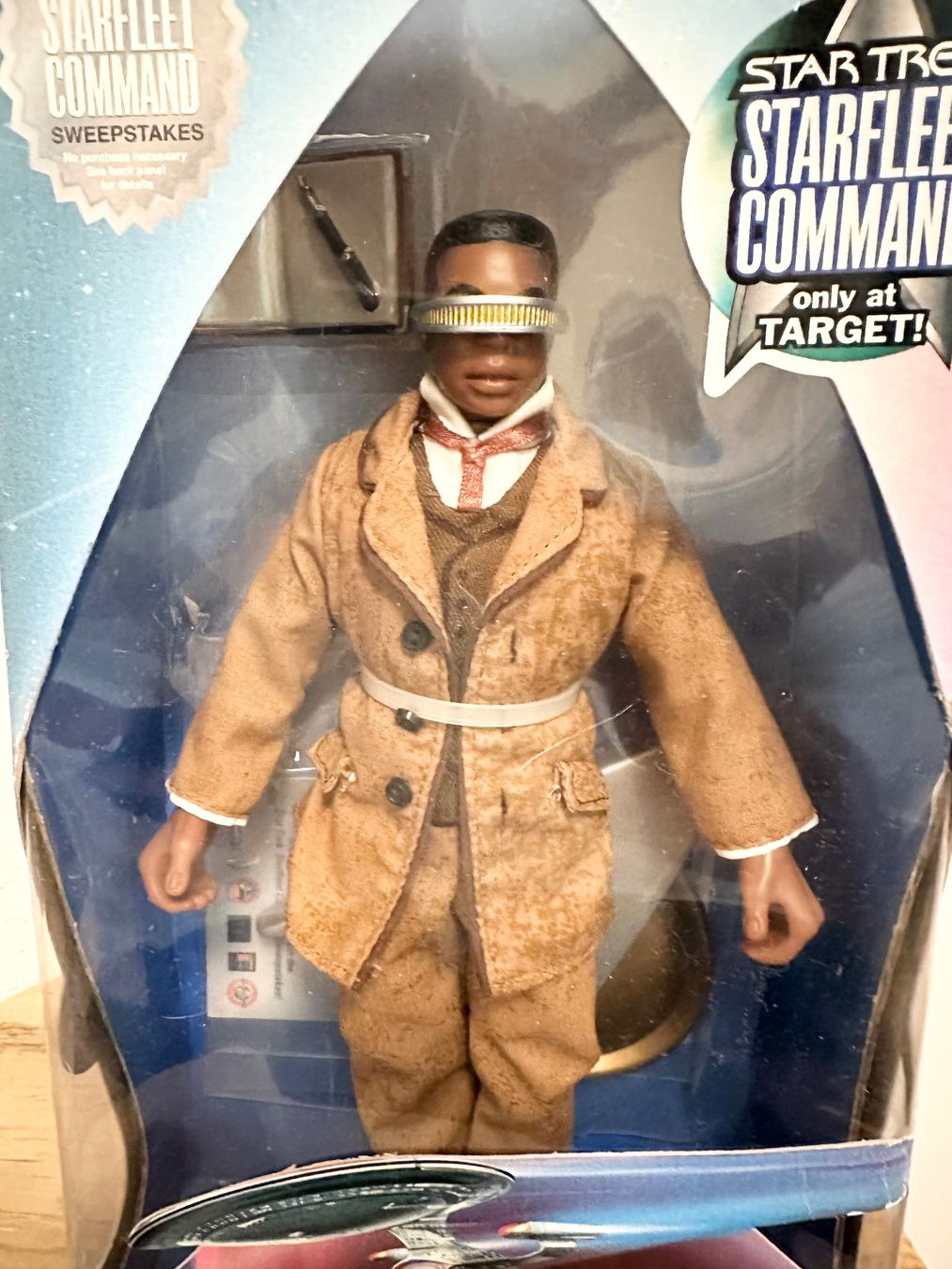 Figuren: Star Trek Starfleet Command Lt Commander La Forge neu 90er – Neu und originalverpackt aus Baar von Mic_vL 1