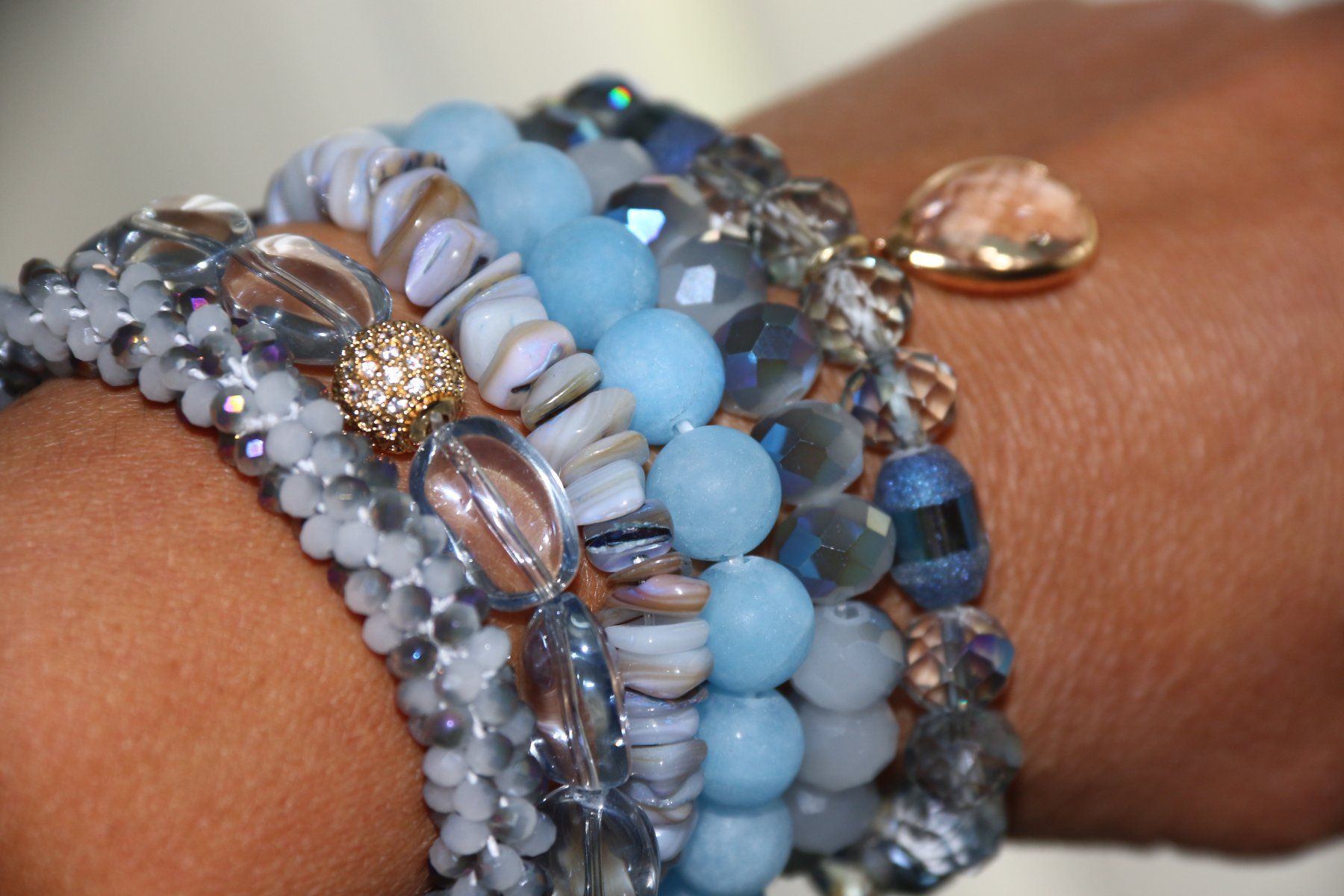 Bracciali & Braccialetti: Mega schönes Chic Armband Set 6tlg. NEU – Nuovo (secondo la descrizione) da Oberwil-Lieli venduto da Svetlana28 7