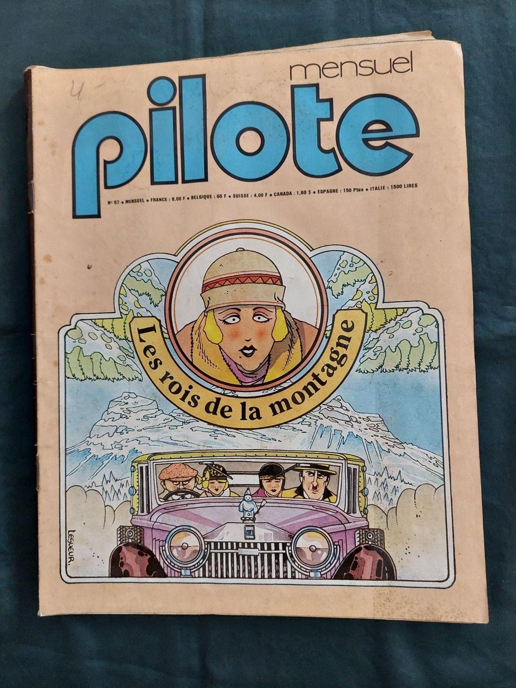 Comics: Journal Pilote No57 Février 1979 BE – Gebraucht aus Genève von Blu_BD