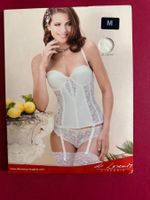 Strapsstrümpfe, Di Lorenzo Lingerie, Grösse M, Offwhite