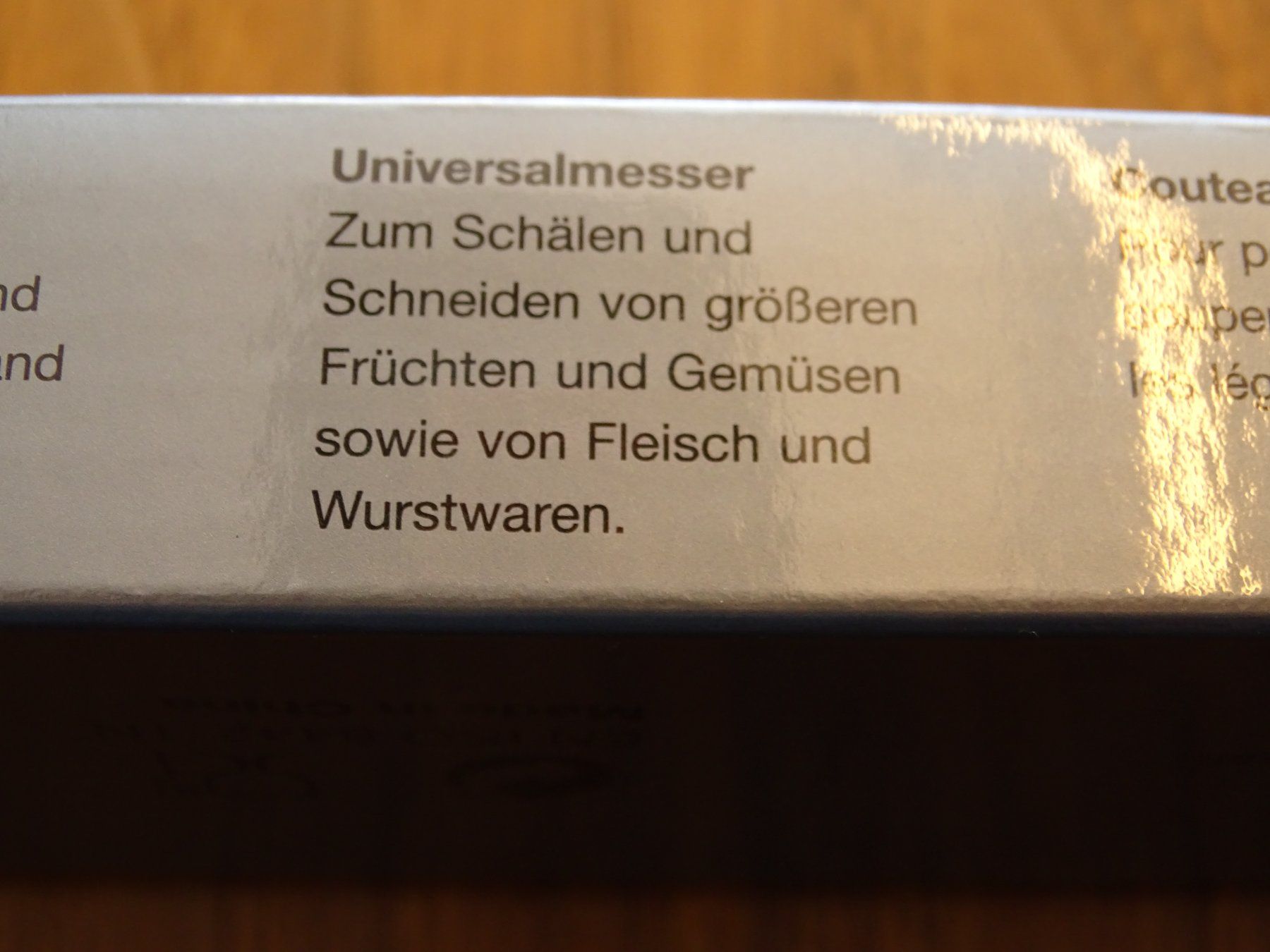 Tupperware Küchenmesser: Tupperware chefSeriesPro Universalmesser – Neu und originalverpackt aus Unterkulm von Wschwend 5