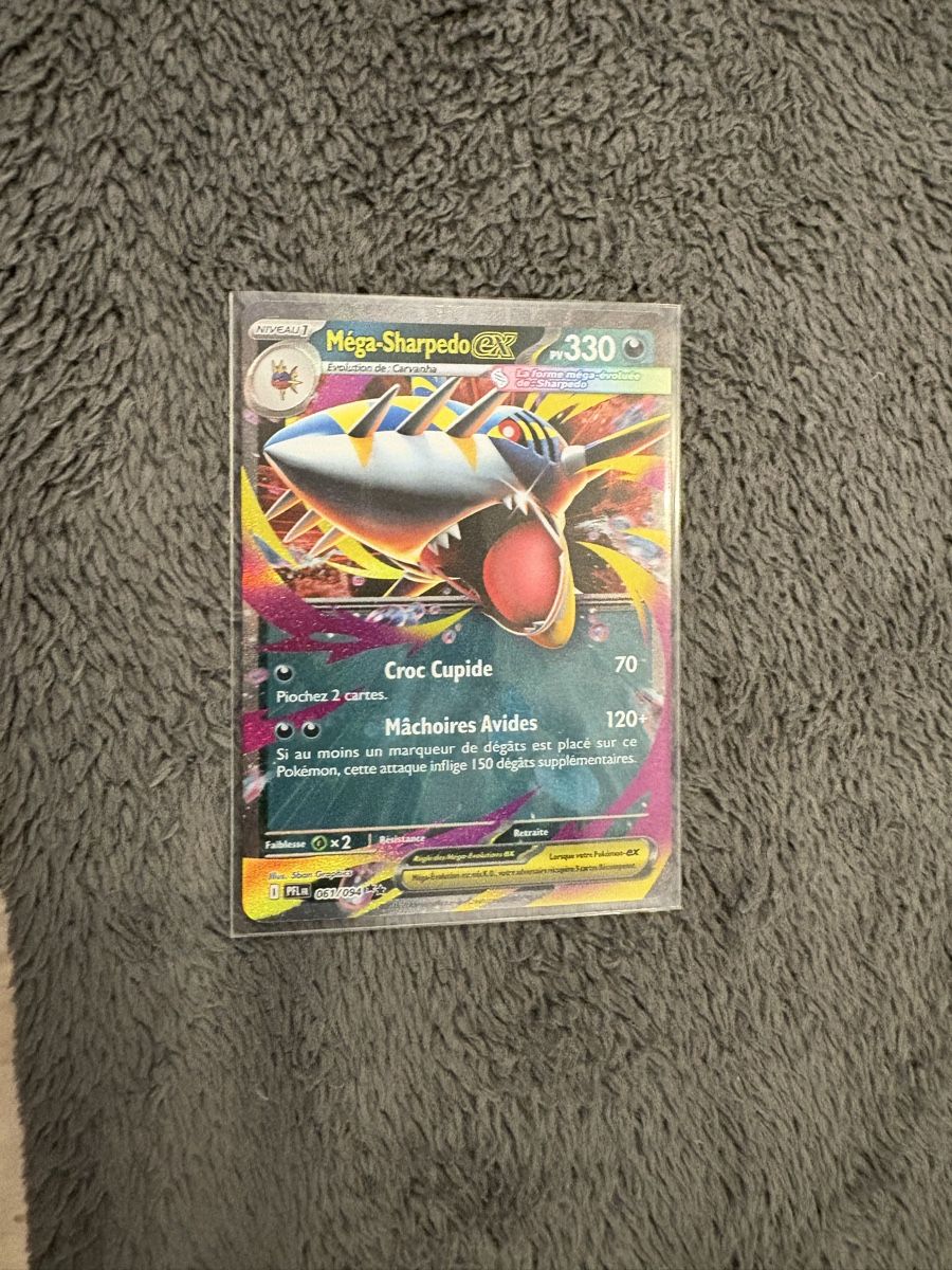 Pokémon Sammelbilder & Trading cards: Carte Pokémon Mega-Sharpedo EX – Neu (gemäss Beschreibung) aus Cugy FR von K78