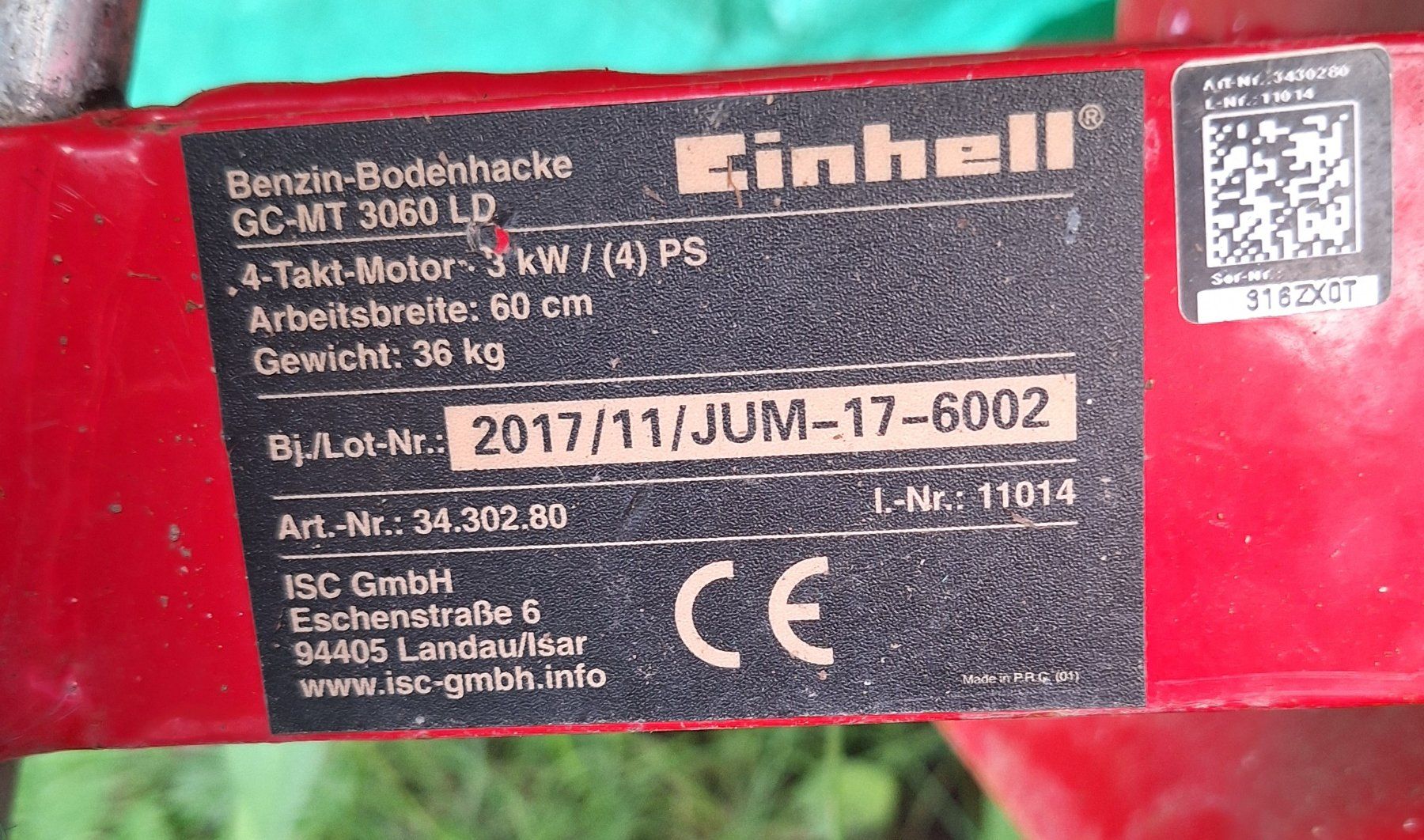 Einhell Tutte le macchine: Motoculteur EINHELL, – Usato da Onex venduto da adr_fg5g 2