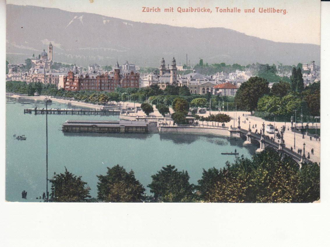 Cartoline postali: Zürich 1907 – Usato da Bürglen TG venduto da StampGraf