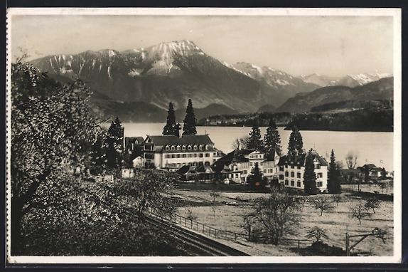 Cartes postales: Lucerne, The Polytechnic Chalets showing – D'occasion à Berlin par bartko-reher