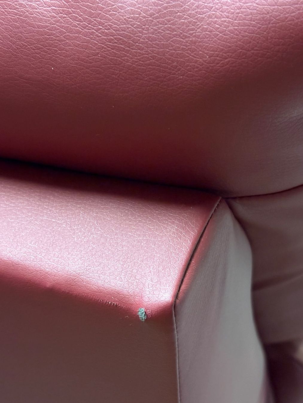 Sofas: 2er Sofa Kunstleder rot – Gebraucht aus Bern von deadowl 2