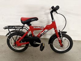 Kinder Velo Rot BC Pro-Kid 12 Zoll mit Stützrädern