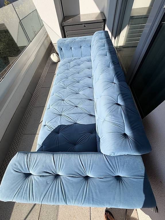 Sofas: Samtsofa mit Knopfheftung – Gebraucht aus Oberengstringen von aGiiP 1