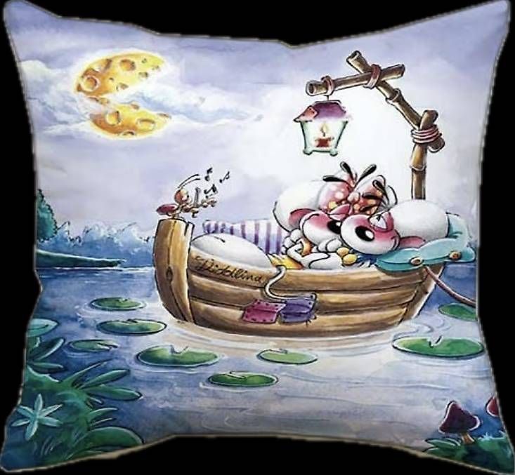 Bettwäsche: Diddl Kissenbezug Boot – Neu und originalverpackt aus Ascharina von SabineenibaS