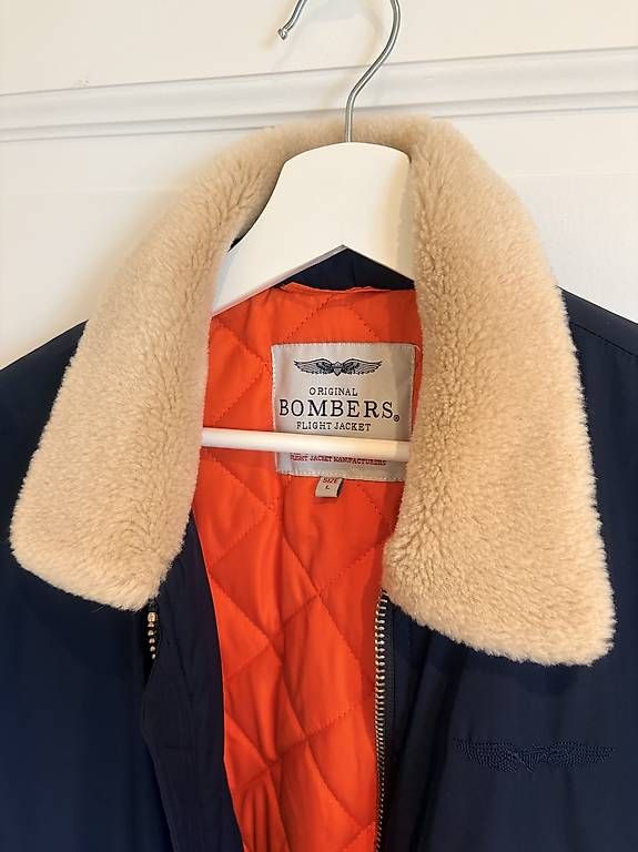 Giacche: Veste Bombers Flight Jacket bleu marine  – Usato da Chardonne venduto da any_yq5q 3