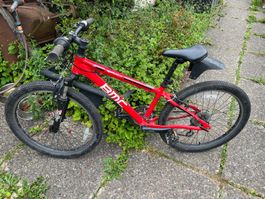 Kinder Velo BMC Sportelite 24 Zoll Rot guter Zustand