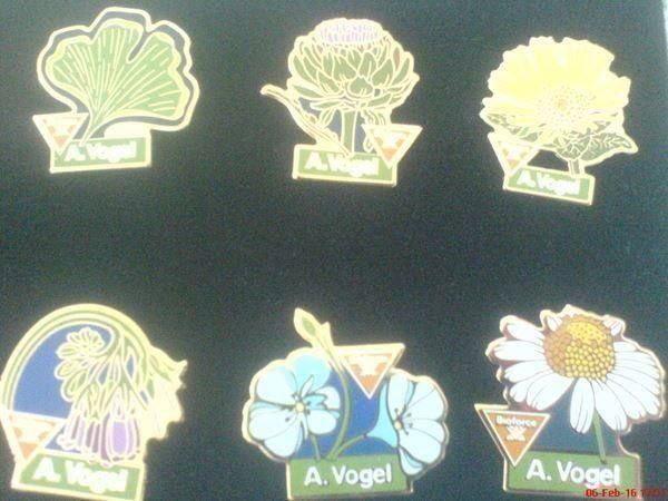 Placchette & Badge: 8x  A. Vogel Sonderedition Pins – Usato da Oftringen venduto da andrax 2