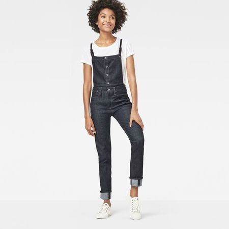 G-Star Latzhose dark blue denim Gr. 26/S
