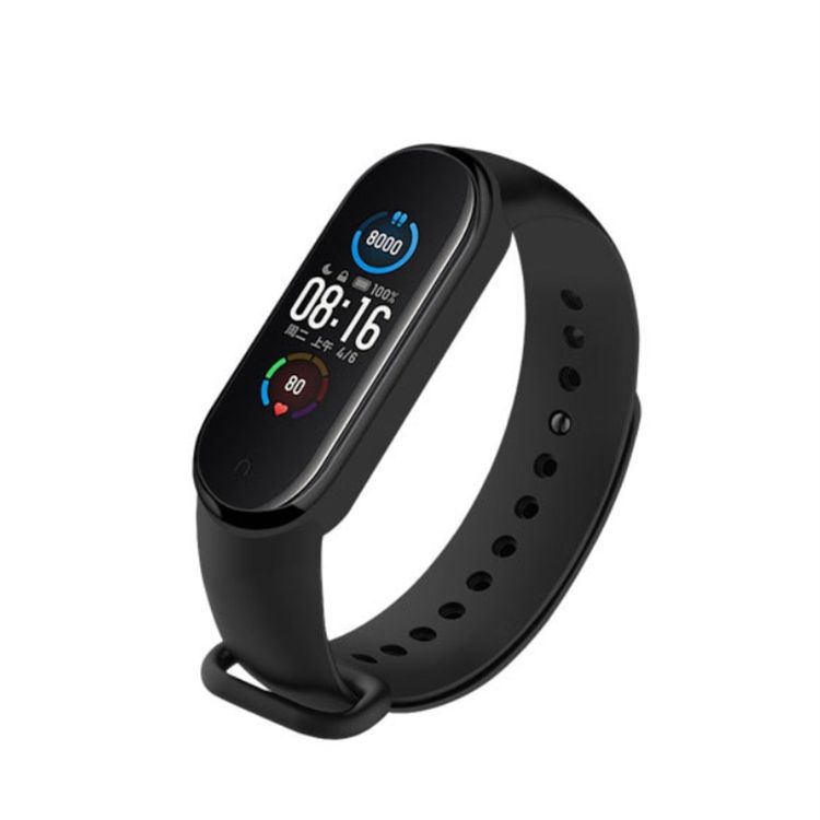 3 Silikon-Armbänder Für Xiaomi Mi Band 5/6 – Weich, Wasserfest, In Grün/Weinrot/Schwarz