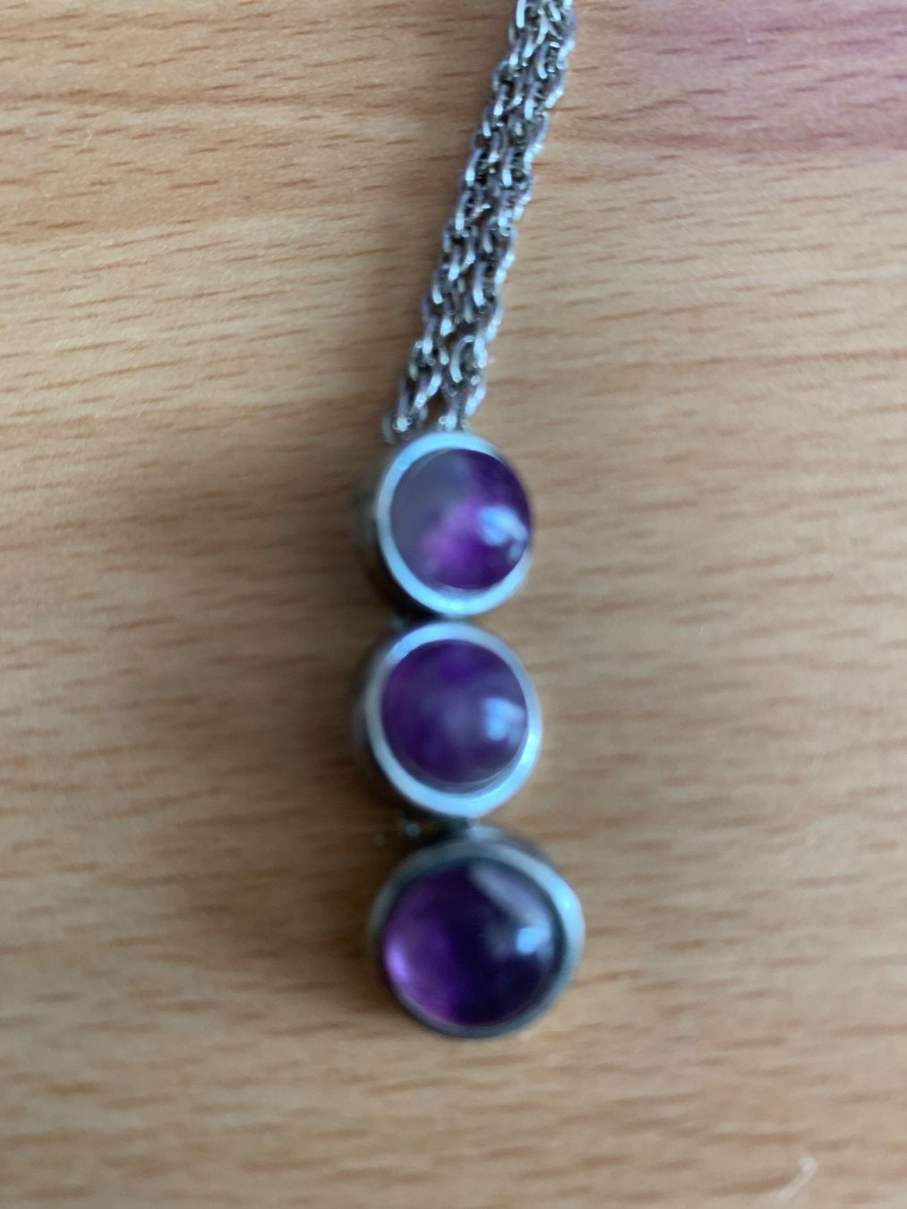 Catenine: Joli collier vintage avec améthyste – Usato da MEYRIN venduto da Gwendo10 1