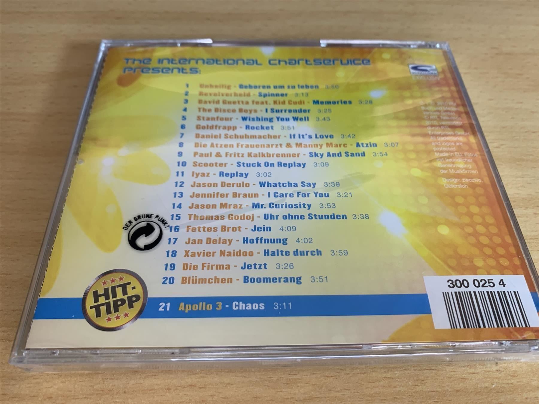 CD: Various Artists -  Chartboxx Sommer Extra 2010 – Nuovo e nell'imballaggio originale da Rikon im Tösstal venduto da Alpenmutz 1