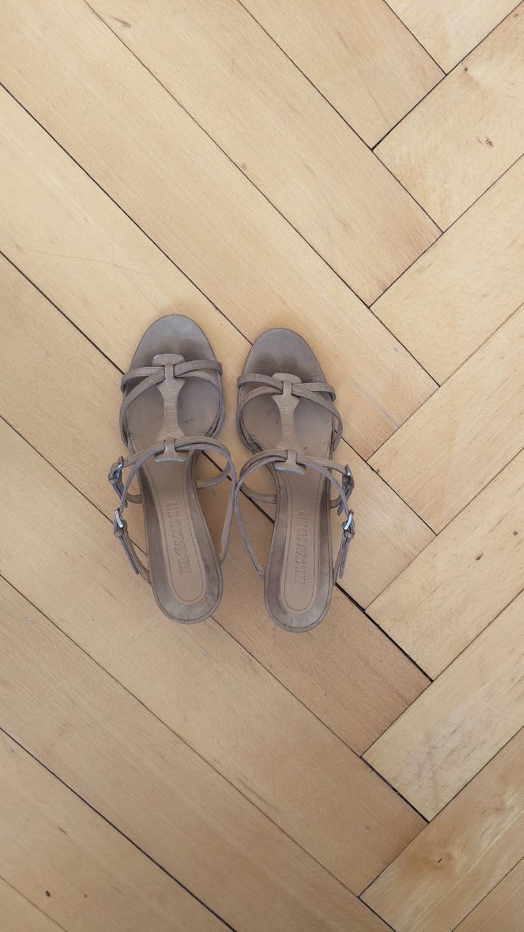 Jil Sander Chaussures femmes: Sandales Jil Sander – D'occasion à Lausanne par clog 1